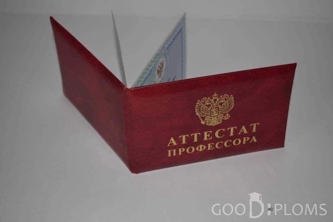 Аттестат Профессора - Обратная Сторона период выдачи 2015-2020 -  Винницу