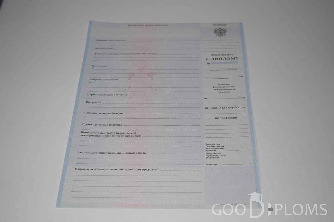 Приложение к Диплому Техникума с Отличием в период c 2008 по 2010 год - Винницу