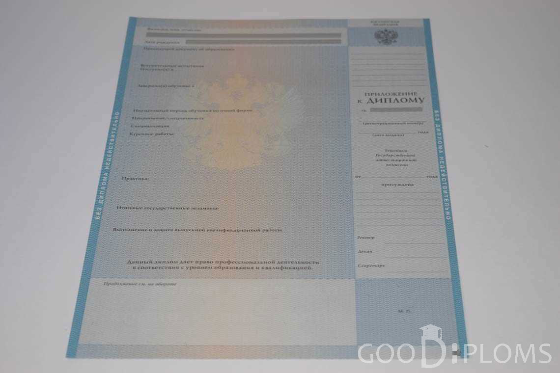 Приложение к Диплому о Высшем Образовании с Отличием - Винницу