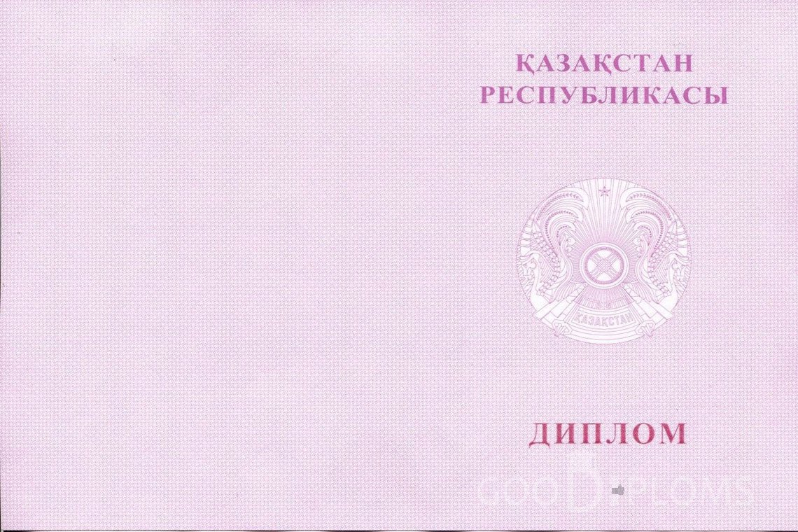 Казахский диплом о высшем образовании с отличием - Обратная сторона- Винницу